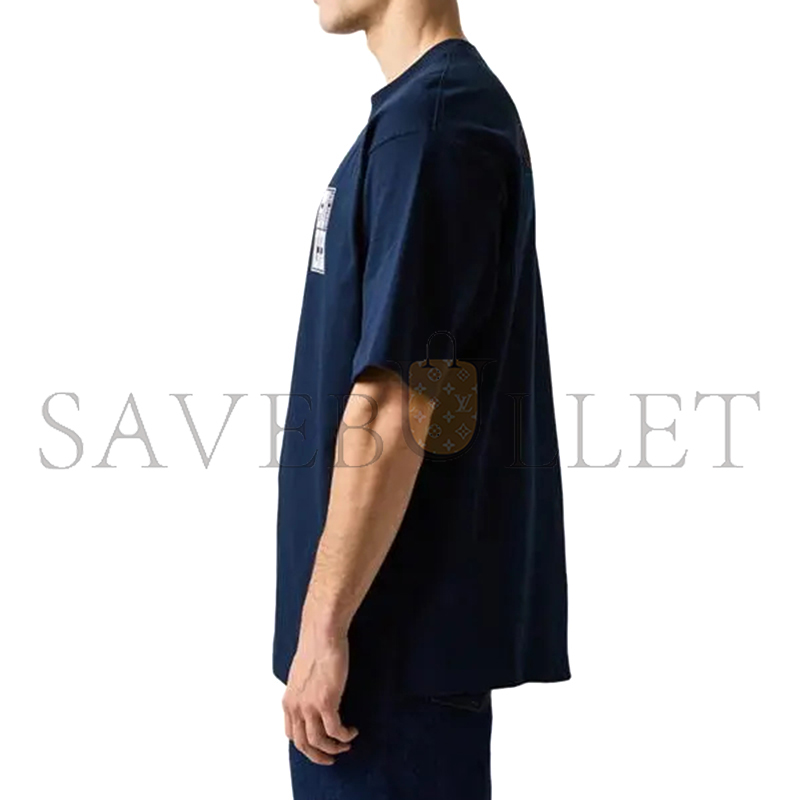 Gvc*1 letter print crew neck t-shirt